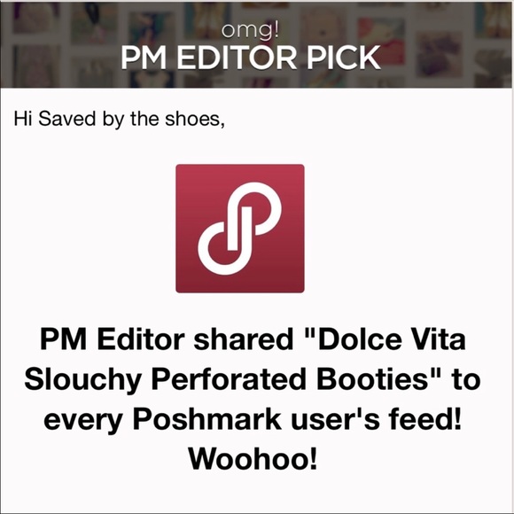 Whipstitched Slouchy Perforated Block Heel Booties - Picture 6 of 6